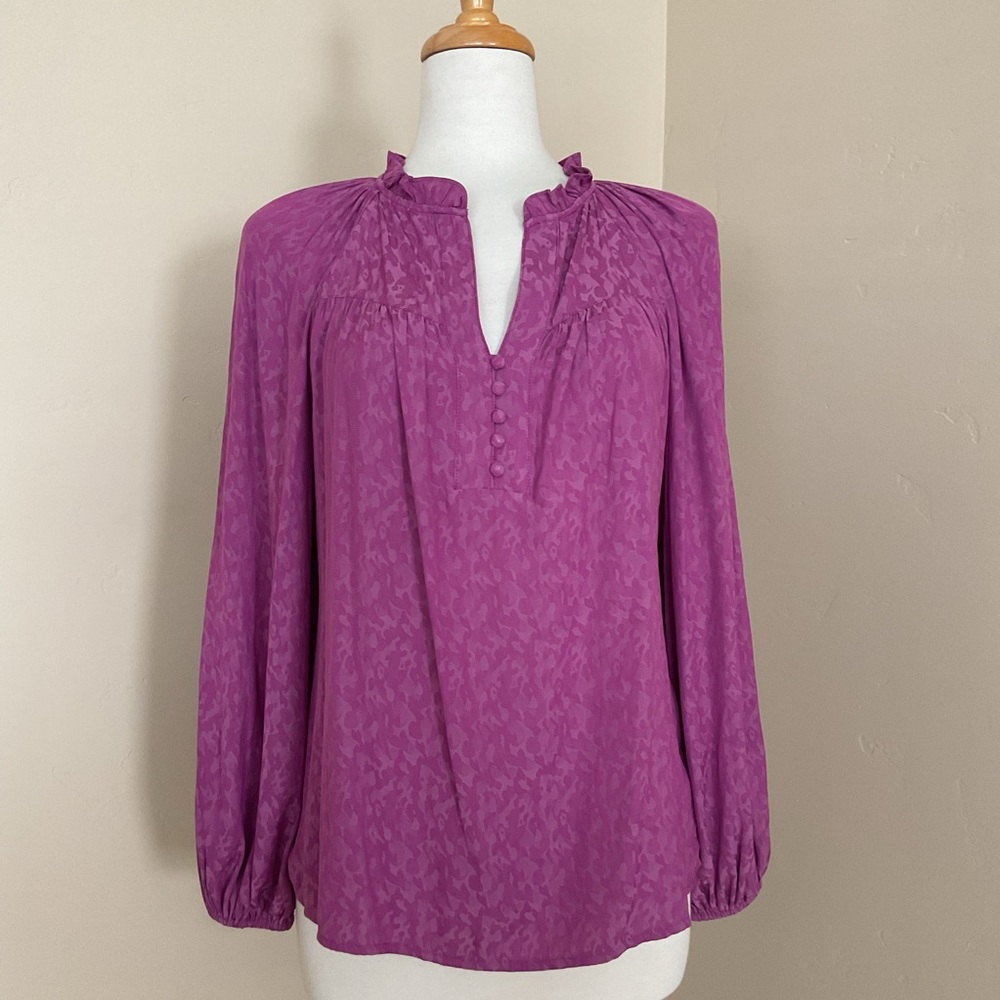 Current Air Los Angeles Dahlia Blouse Size XS